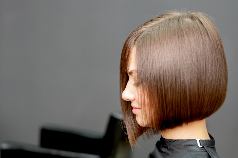 The Angled Bob: Diagonal Lines That Work for Round and Oval Faces